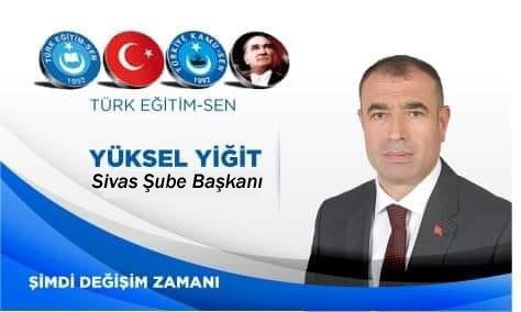 Sivas Türk Eğitim Sen 7 .Olağan Genel Kurul Delege seçimleri yapıldı