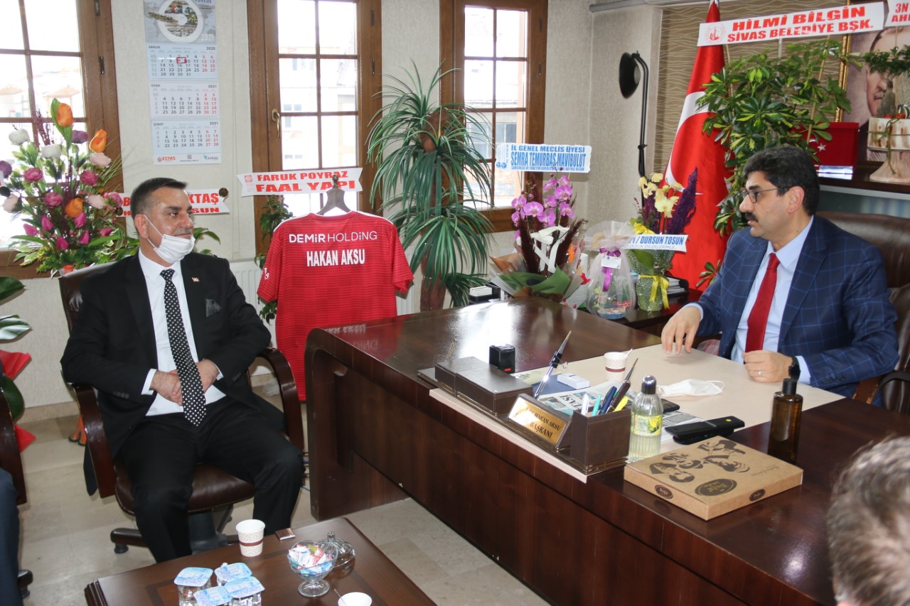Başkan Adayı Mesut Dursun’dan AK Parti teşkilatlarına ziyaret