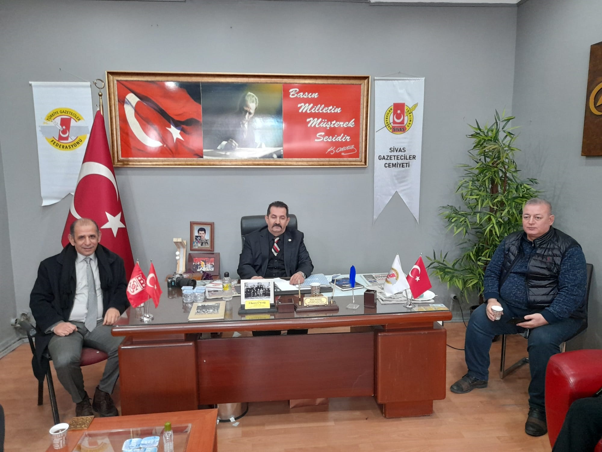 Sivas Gazeteciler Cemiyeti Genel Kurul yaptı...