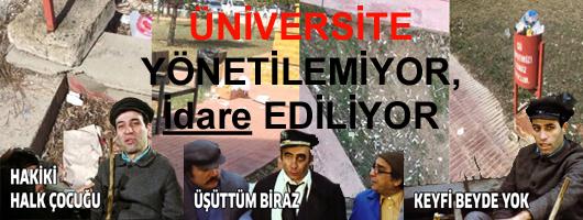 ÜNİVERSİTEYİ KİM TEMİZLEYECEK?