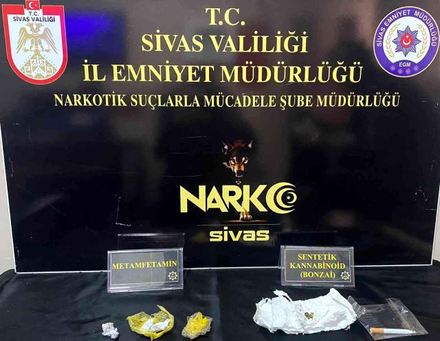 Sivas'ta narkotik operasyonlarına devam...