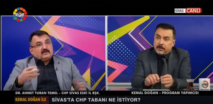 Sivas eski CHP İl Başkanı Dr. Ahmet Turan Temel’den çarpıcı açıklamalar…