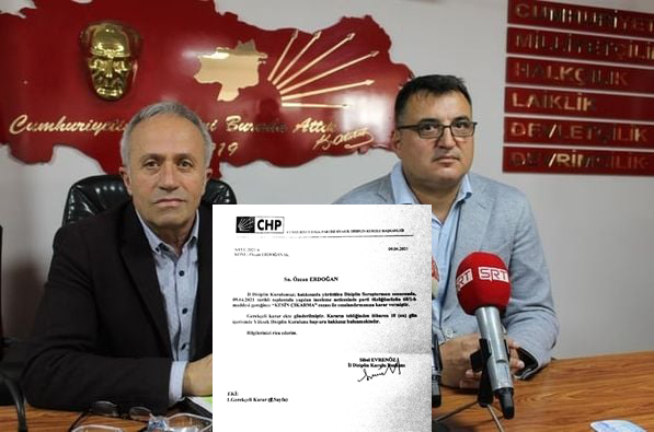 CHP Sivas eski Merkez İlçe Başkanı sorduğu Soru ve, yorum gerekçesi ile partisinden ihraç edildi…